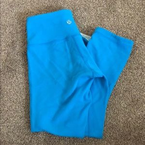 Lululemon cropped reversible leggings